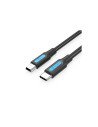 Vention Cable USB 2.0 Tipo-C COWBD/ USB Tipo-C Macho - MiniUSB Macho/ 50cm/ Negro
