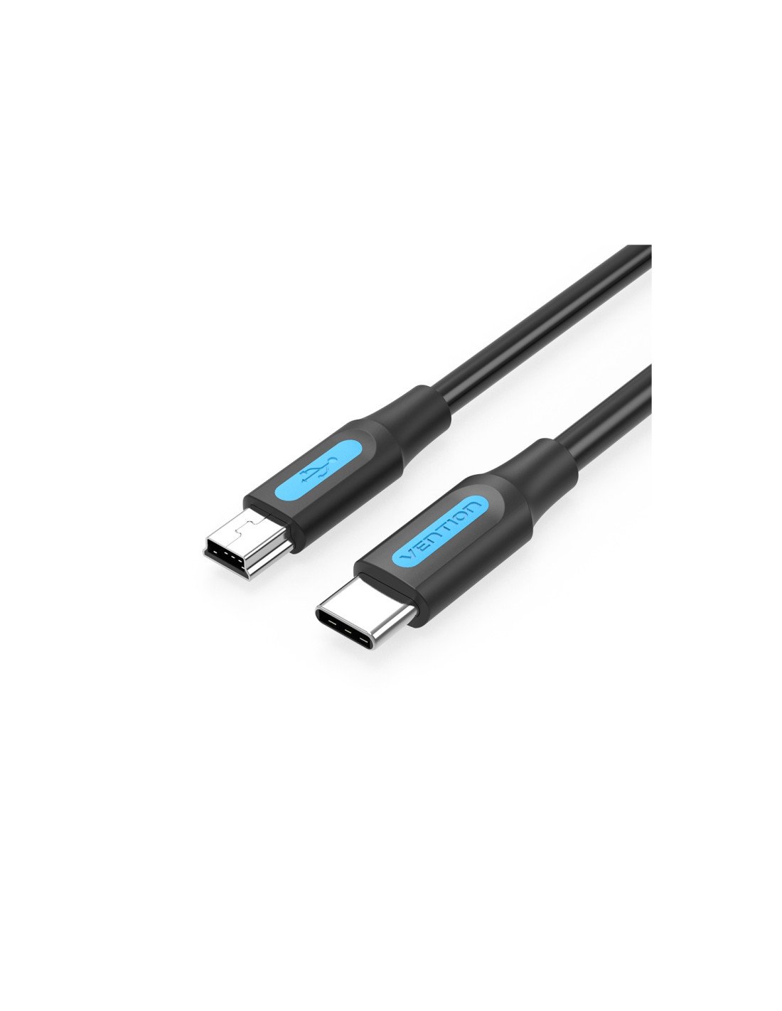 Vention Cable USB 2.0 Tipo-C COWBD/ USB Tipo-C Macho - MiniUSB Macho/ 50cm/ Negro