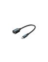Vention Cable USB 2.0 CCUBB/ MicroUSB Macho - USB Hembra/ 480Mbps/ 15cm/ Negro