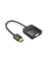 Vention Convertidor 42154/ HDMI Macho a VGA Hembra/ 15cm/ Negro