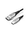 Vention Cable USB Tipo-C 2.0 3A CODHD/ USB Tipo-C Macho - USB Macho/ 50cm/ Gris