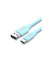 Vention Cable USB 2.0 3A COKSF/ USB Tipo-C Macho - USB Macho/ 1m/ Azul