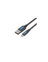 Vention Cable USB 2.0 COLBI/ USB Macho - MicroUSB Macho/ Hasta 60W/ 480Mbps/ 3m/ Negro