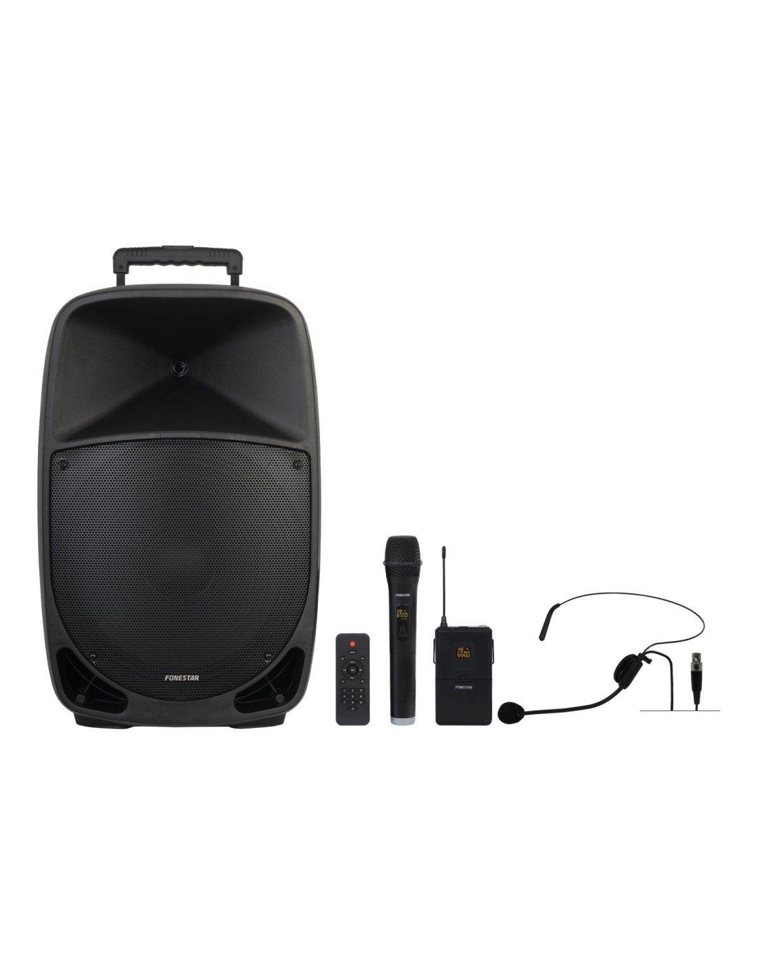 Fonestar MALIBU-315 altavoz Negro Inalámbrico y alámbrico 250 W