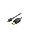Vention HAGBG adaptador de cable de vídeo 1,5 m DisplayPort HDMI Negro