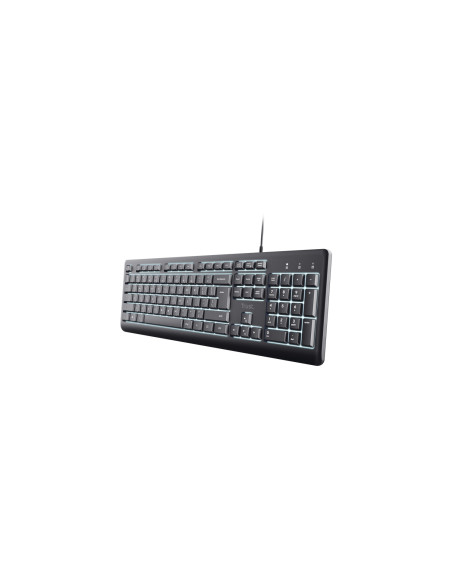 Trust Primo Beleuchtete teclado Hogar / Oficina USB QWERTY Español