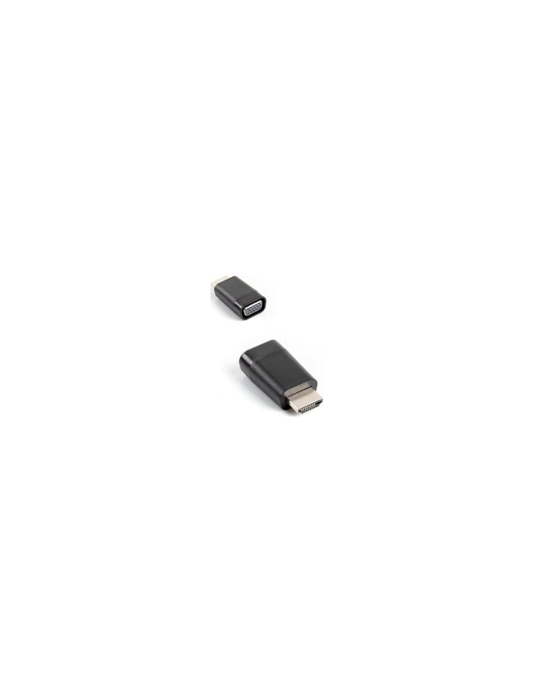 ADAPTADOR LANBERG HDMI-A MACHO A VGA HEMBRA AD-0016-BK