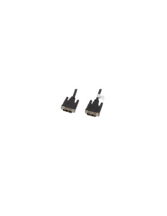 CABLE LANBERG DVI-D MACHO A DVI-D MACHO MAXIMA RESOLUCION 1440P 1.8M NEGRO CA-DVIS-10CC-0018-BK