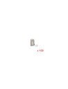 CONECTOR DE RED RJ45 LANBERG PARA CABLEADO FTP CAT6 BOLSA DE 100 UNIDADES PLS-6000