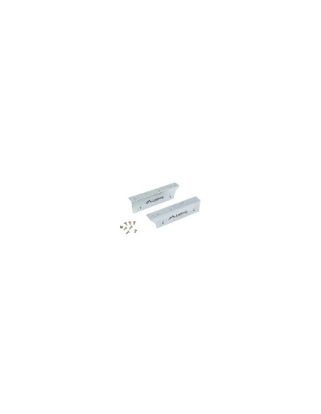 ADAPTADOR METALICO LANBERG PARA BAHIA DE 3.5P PERMITE INSTALAR 1 DISCO 2.5P INCLUYE TORNILLERIA IF-35-25