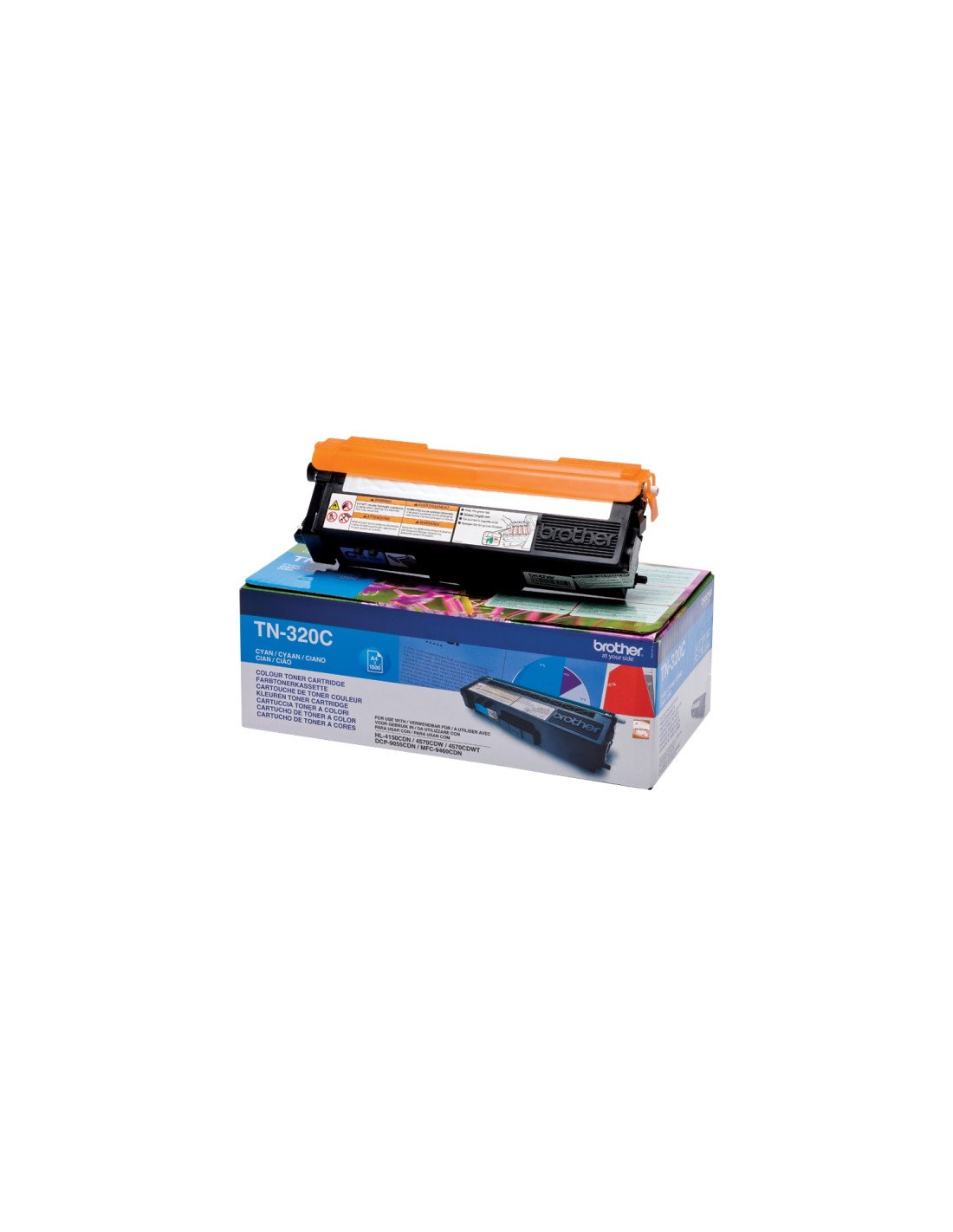 Toner brother original cian impresion laser T320C