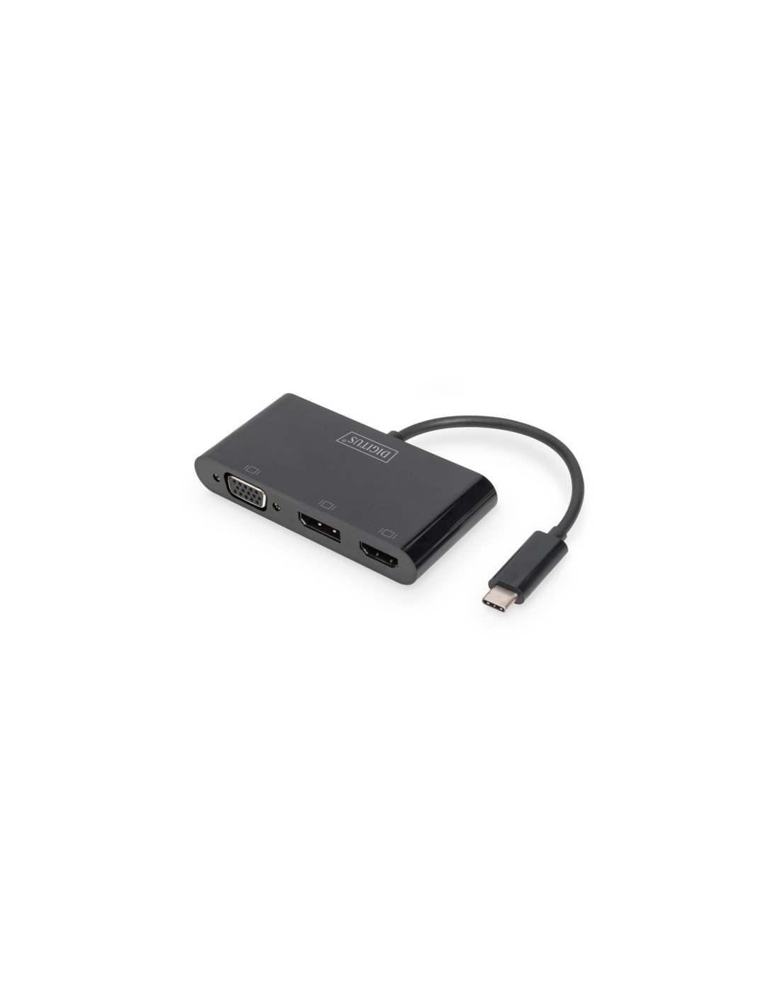 Digitus HUB de interfaz USB 3.2 Gen 1 (3.1 Gen 1) Type-C