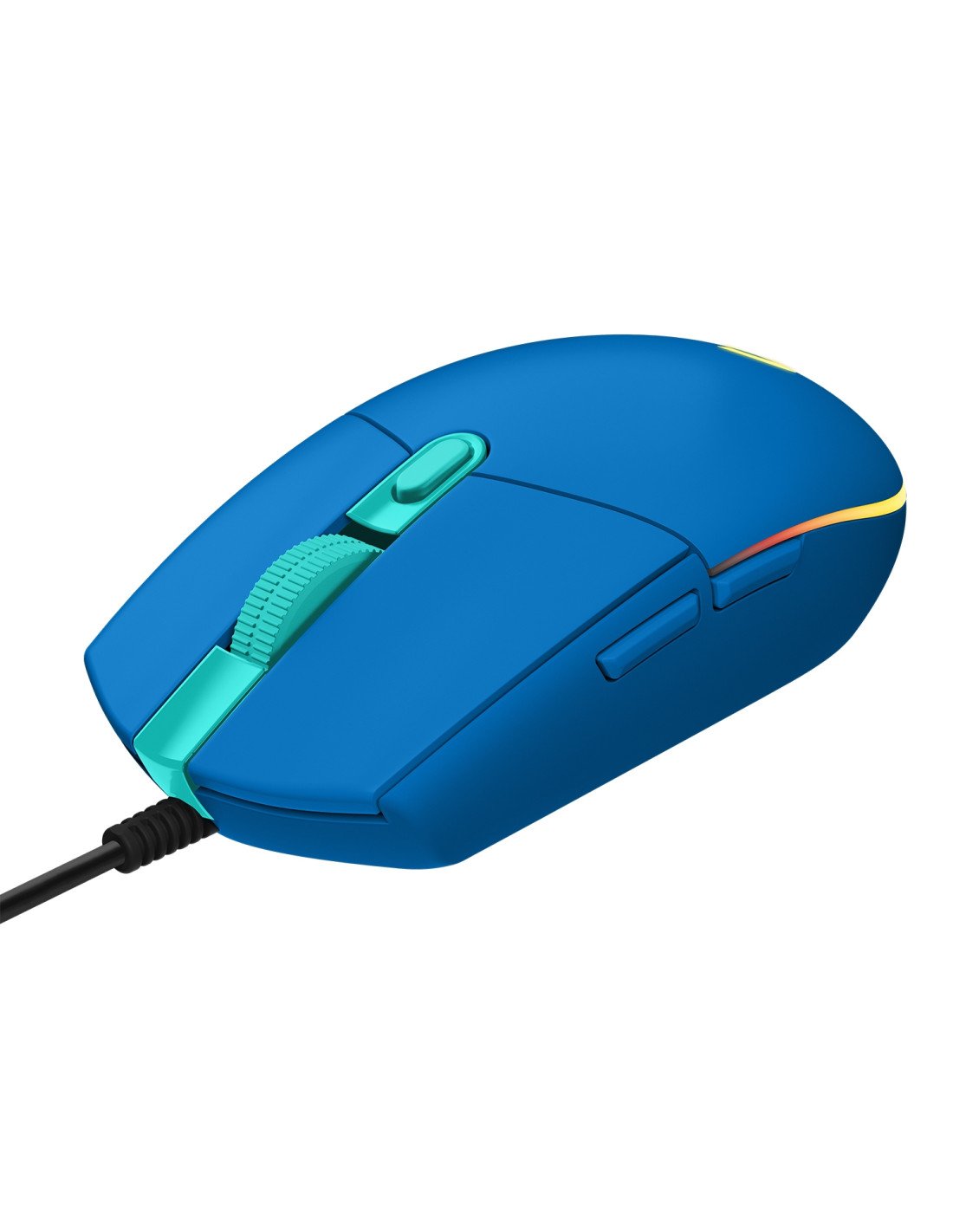 Logitech G G203 raton gaming usb tipo a 8000dpi azul