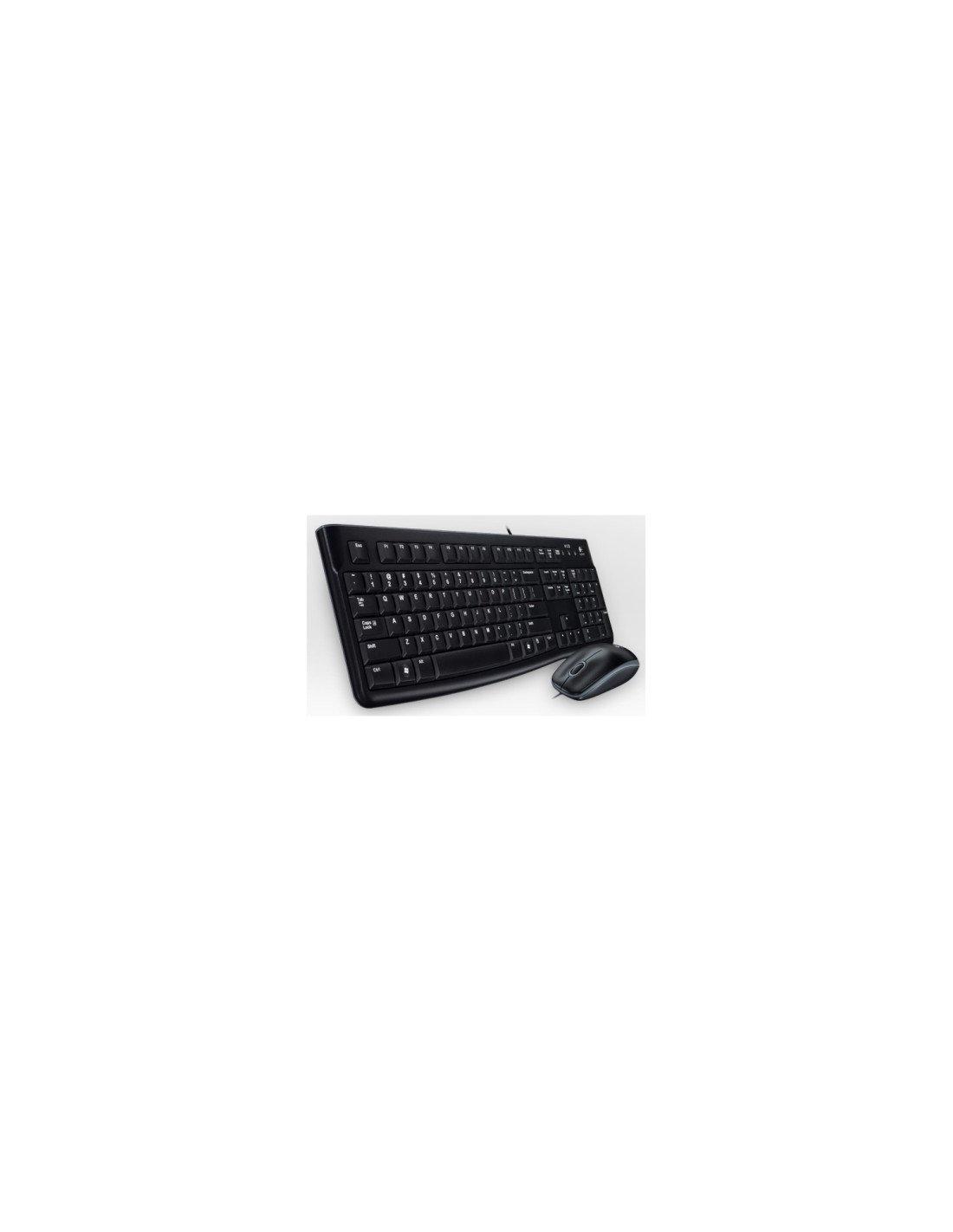 Logitech Desktop MK120 UK Teclado y raton usb qwerty ingles del reino unido negro