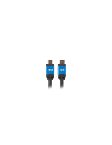 Lanberg CA-HDMI-20CU-0030-BL Cable hdmi tipo a estandar macho a macho 3m negro