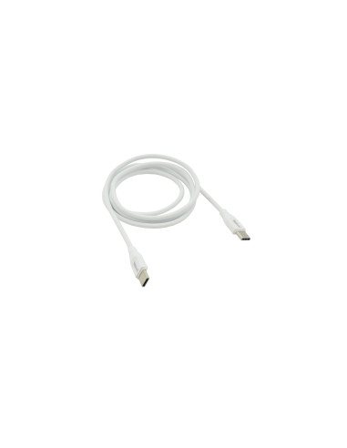 iggual Cable USB-C/USB-C 100 cm blanco Q3.0 3A 60W