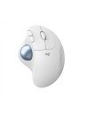 Ratón Logitech ERGO M575 mano derecha RF inalámbrica + Bluetooth Trackball 2000 DPI Blanco