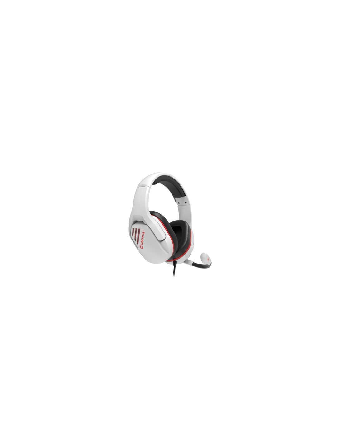 UNYKAch Nova GPRO 2.1 Auriculares Alámbrico Diadema Juego Blanco