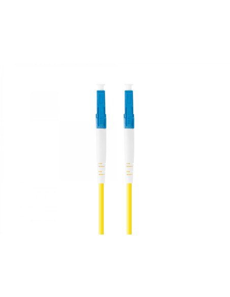 Lanberg FO-LULU-SS11-0100-YE cable de fibra optica 10 m LC/UPC Amarillo