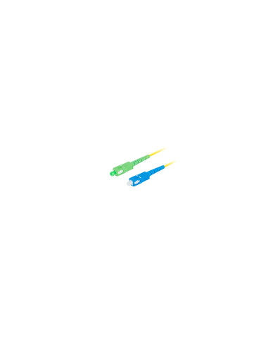 Lanberg FO-SASU-SS21-0030-YE cable de fibra optica 3 m SC/APC SC/UPC G.657.A1 Amarillo