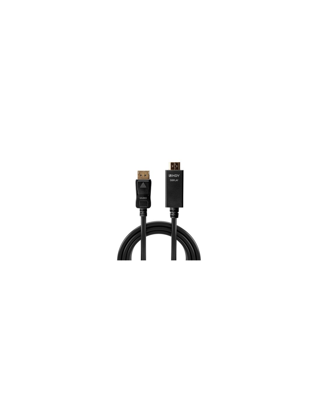 Lindy 36922 adaptador de cable de vÍ­deo 2 m DisplayPort HDMI tipo A (Estándar) Negro