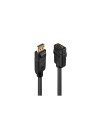 Lindy 41005 adaptador de cable de vÍ­deo 0,15 m DisplayPort HDMI Negro