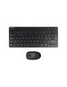 UNYKAch UK505448 teclado Ratón incluido RF inalámbrico QWERTY Portugués Negro