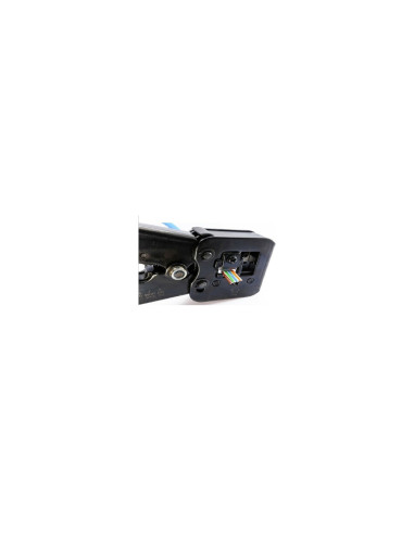 Lanberg NT-0204 crimpadora Herramienta para prensar Negro, Azul