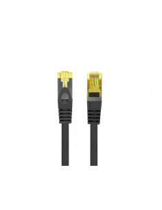 Lanberg PCF6A-10CU-0200-BK cable de red Negro 2 m Cat6a S/FTP (S-STP)
