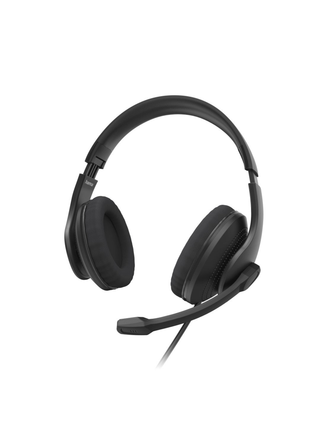 Hama HS-USB300 V2 Auriculares Alámbrico Diadema Oficina/Centro de llamadas USB tipo A Negro
