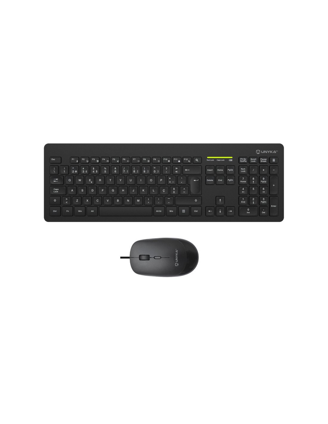 UNYKAch Kit Teclado + Ratón Combo MK212 Pro Slim Wireless PT
