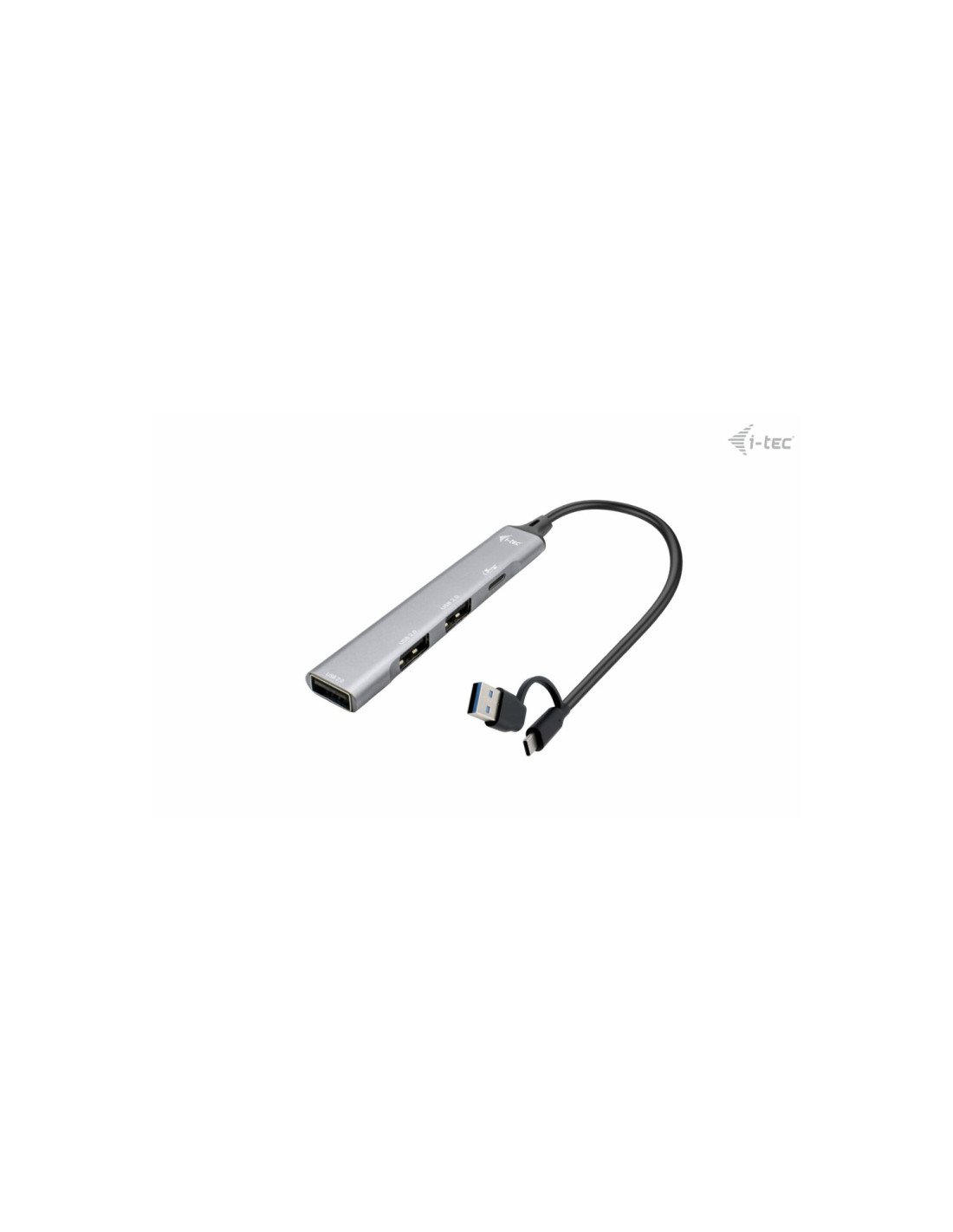 i-tec USB-C/USB-A Metal HUB 1x USB 3.0 + 3x USB 2.0