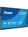 iiyama TE8612MIS-B4AG pantalla de señalización Panel plano interactivo 2,17 m (85.6") LCD Wifi 400 cd / m² 4K Ultra HD Negro Pan
