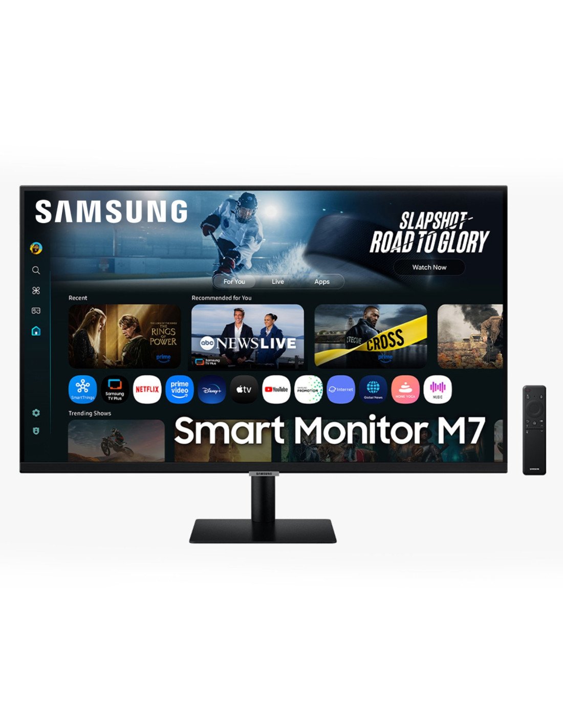 Samsung M7 M70F pantalla para PC 81,3 cm (32") 3840 x 2160 Pixeles 4K Ultra HD LCD Negro