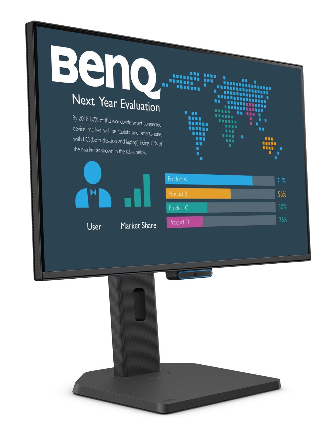 BenQ BL2490TC pantalla para PC 60,5 cm (23.8") 1920 x 1080 Pixeles Full HD LCD Negro