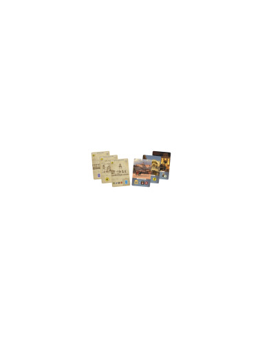 Asmodee 7 Wonders Edifice Expansión de juego de cartas Simulación económica