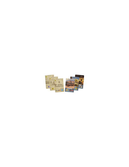 Asmodee 7 Wonders Edifice Expansión de juego de cartas Simulación económica