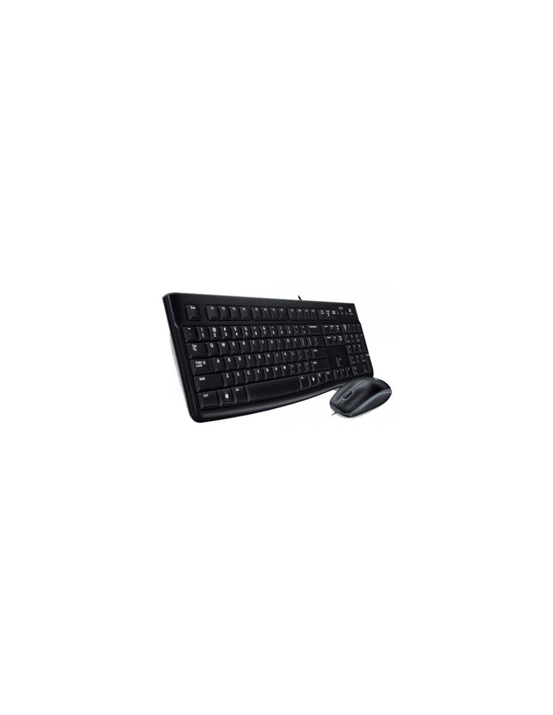 TECLADO+RATON LOGITECH MK120 NEGRO