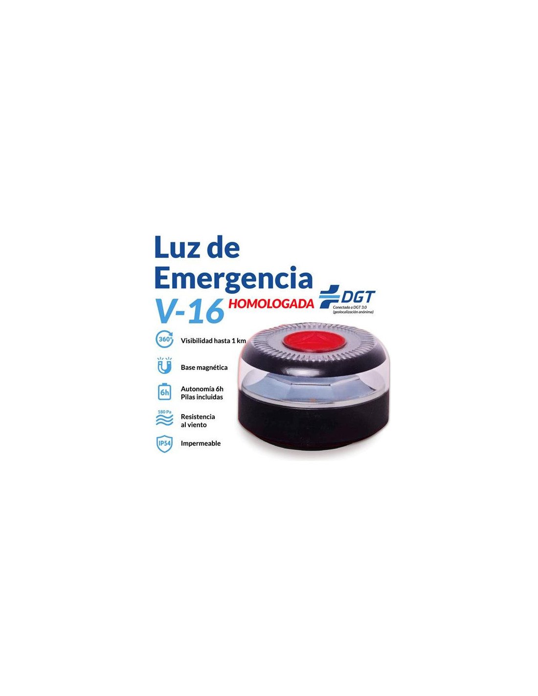 BALIZA V16 EMERGENCIA GEOLOCALIZADA