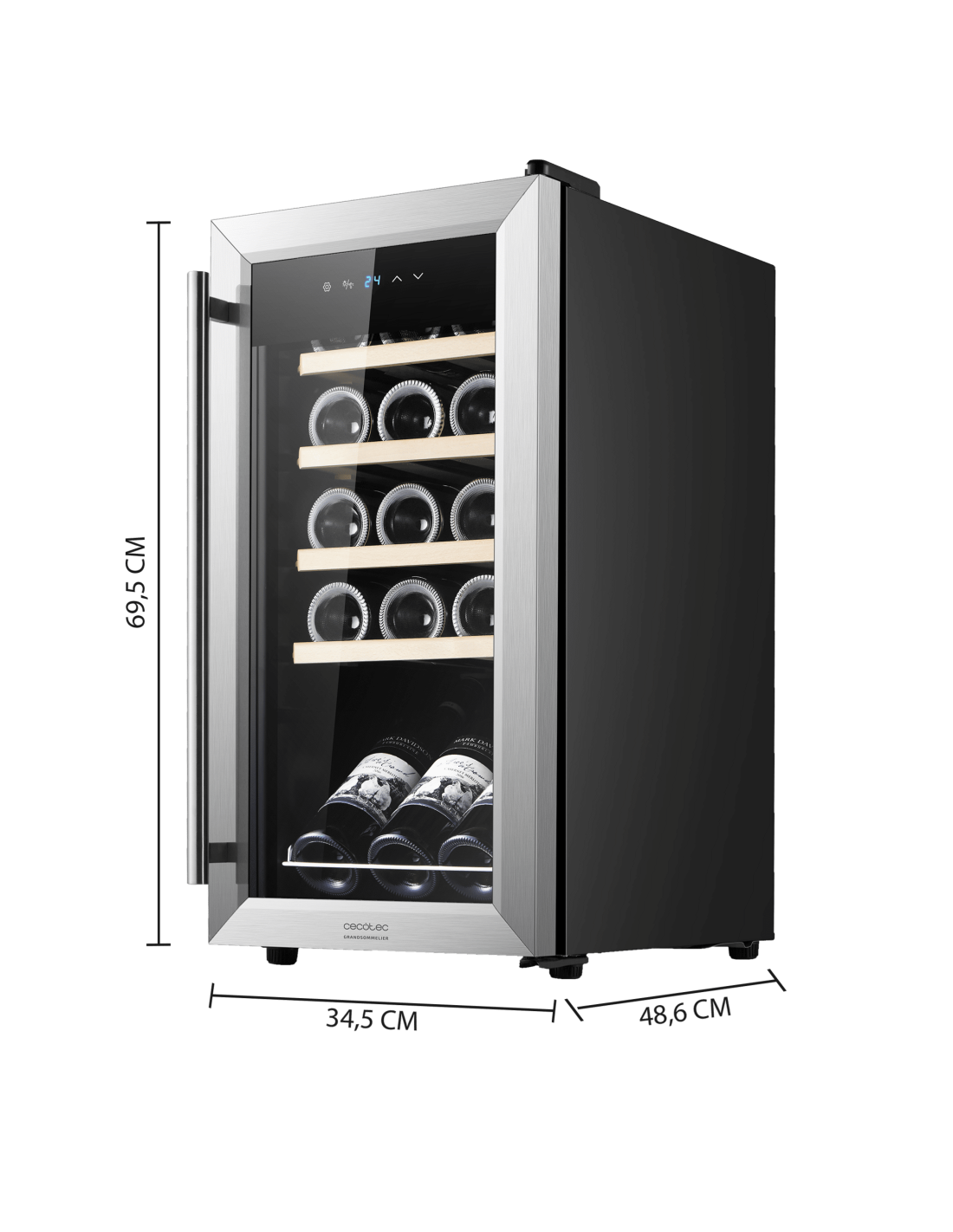 Bolero GrandSommelier 1550 Inox Compressor