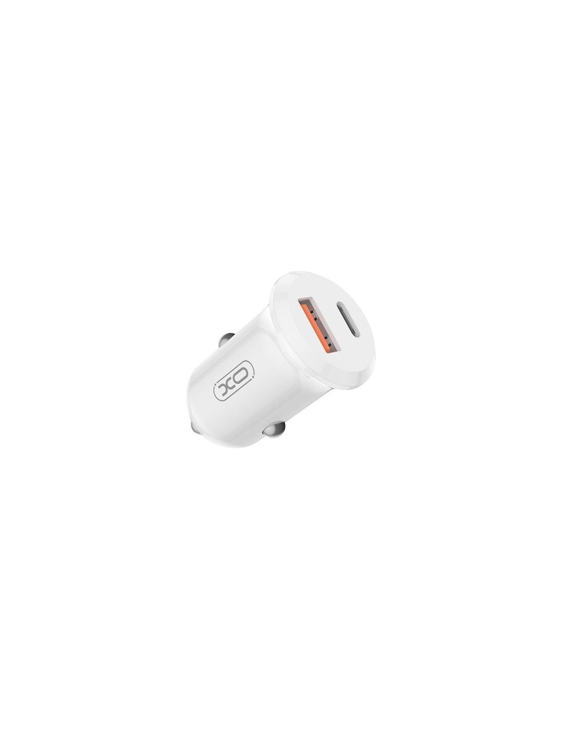CARGADOR COCHE 2USB 30W BLANCO XO