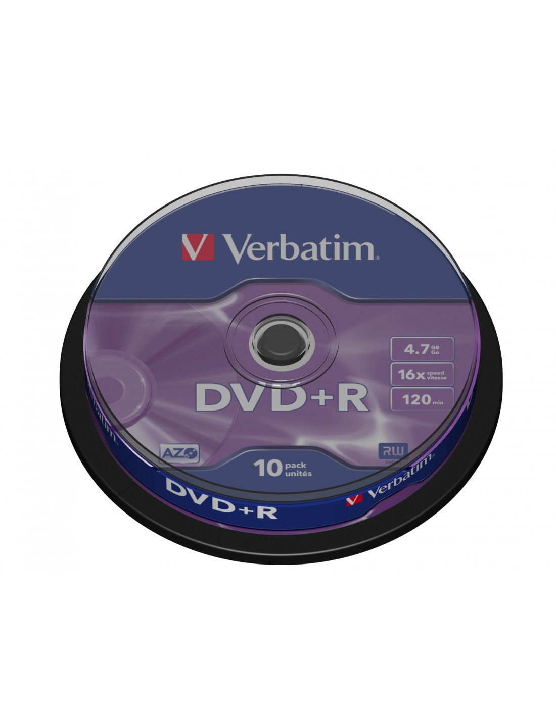Dvd Verbatim DVD+R Matt Silver 4,7 GB 10 pieza(s) DVDVER00071B