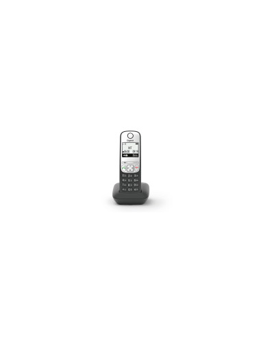 Gigaset A690 Teléfono analógico Negro, Plata