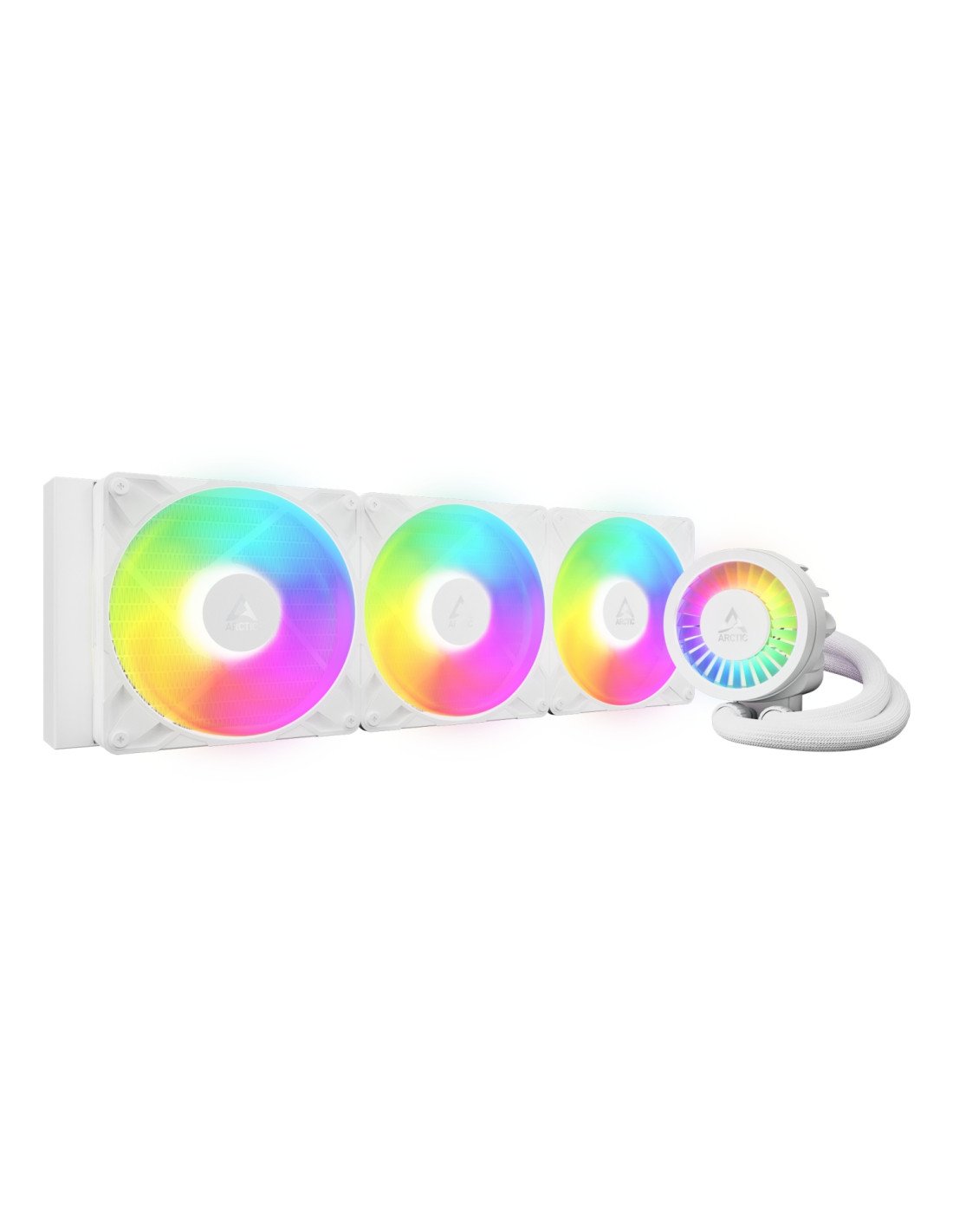 ARCTIC Liquid Freezer III Pro 420 A-RGB (White) Procesador Sistema de refrigeración líquida todo en uno 14 cm Blanco