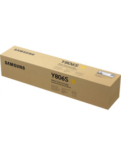 Samsung Cartucho de Tóner Original HP CLT-Y806S amarillo