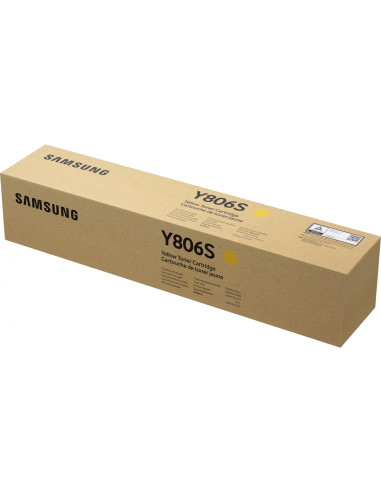 Samsung Cartucho de Tóner Original HP CLT-Y806S amarillo