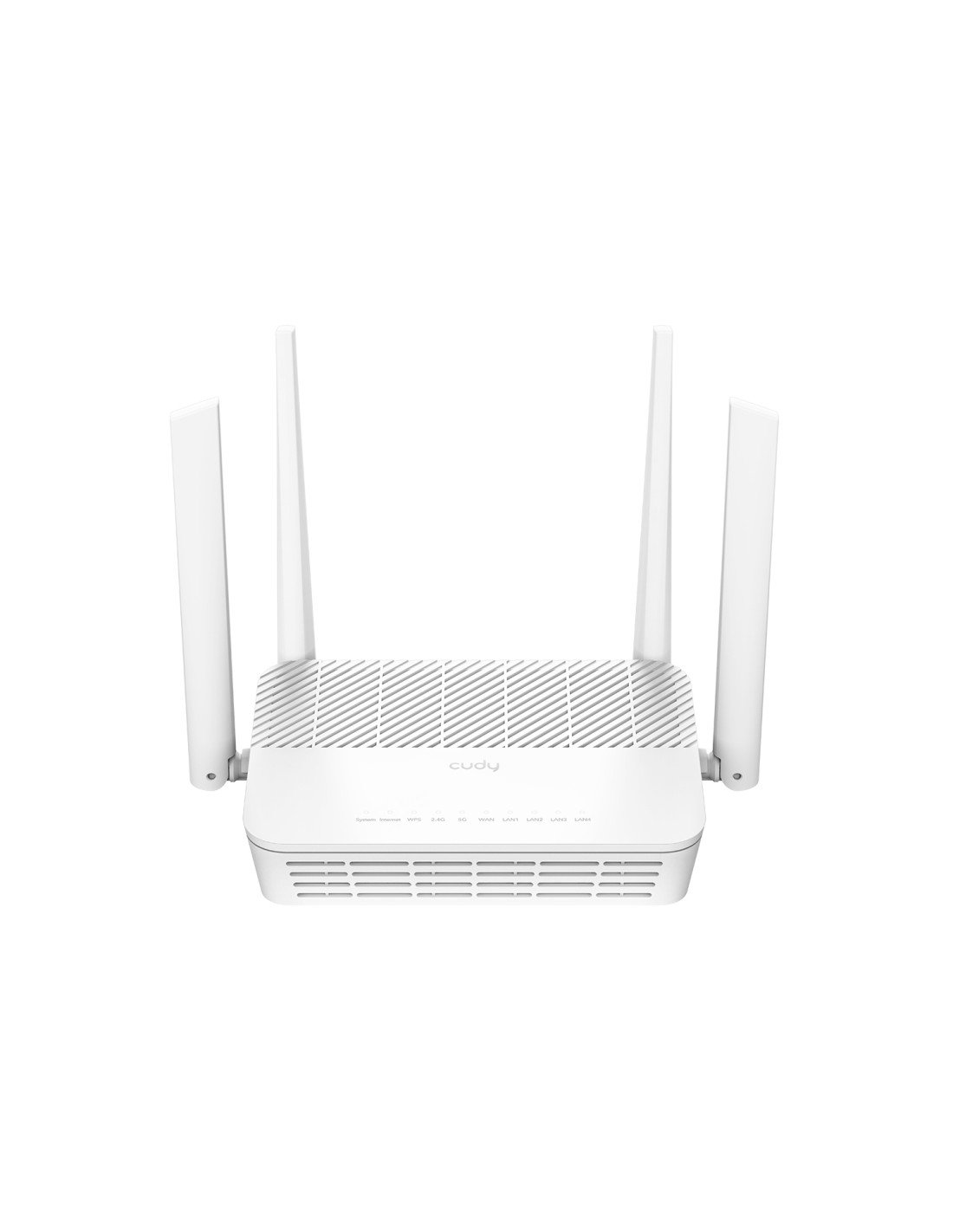 Cudy AX3000 router inalámbrico Gigabit Ethernet Doble banda (2,4 GHz / 5 GHz) Blanco