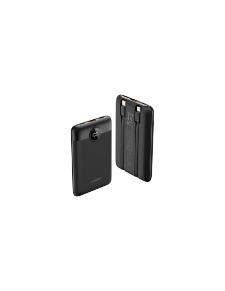 VEGER C11 VG-W1170 PowerBank 10000mAh smallest PD20W with cables bulit-in
