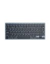 Ewent EW3120 teclado Universal Bluetooth QWERTY Portugués Negro, Gris