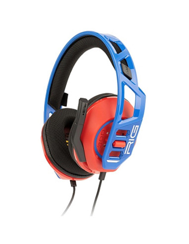 Rig Auricular Gaming 300 PRO HN Switch-Switch 2 Rojo y Azul